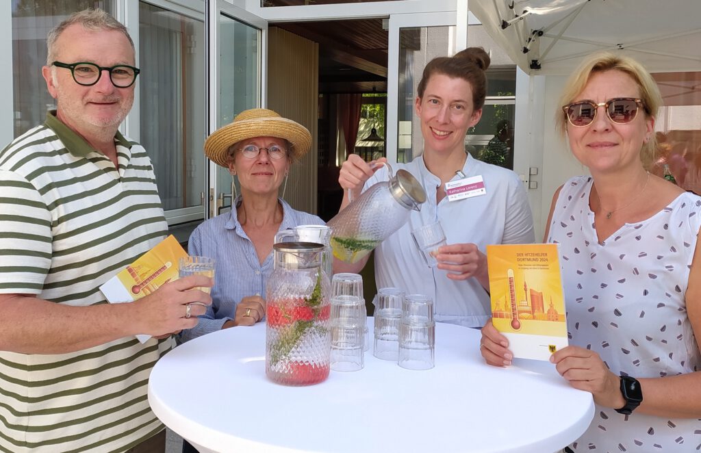 „Trinkpause“ im Wilhelm-Hansmann-Haus, Foto: Seniorenbüro Innenstadt-Ost